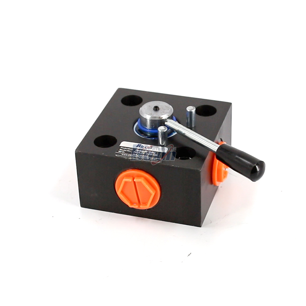 HSJLZF-120 수동 1 스풀 유량 전환 밸브 (Flow Diverter Valve)