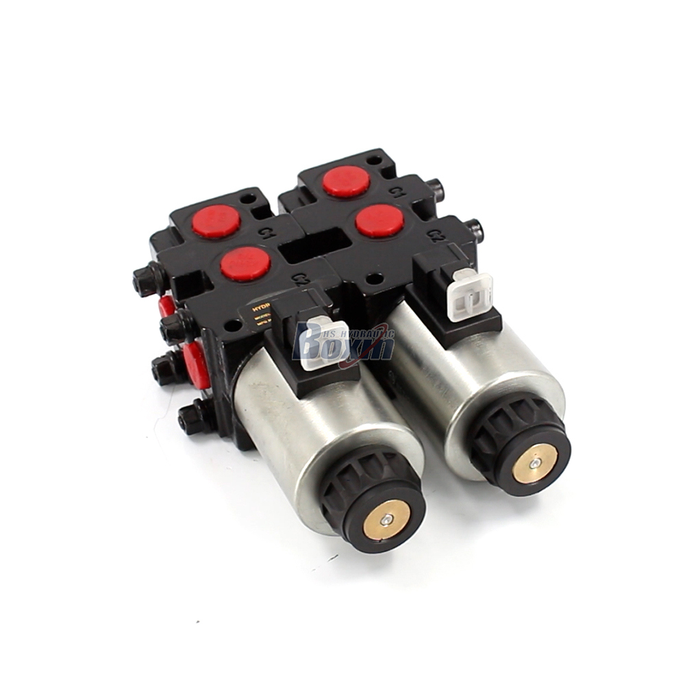 HSV09-2 솔레노이드 2 스풀 유량 전환 밸브 (Flow Diverter Valve) HSV09-2 솔레노이드 2 스풀 유량 전환 밸브 (Flow Diverter Valve) image