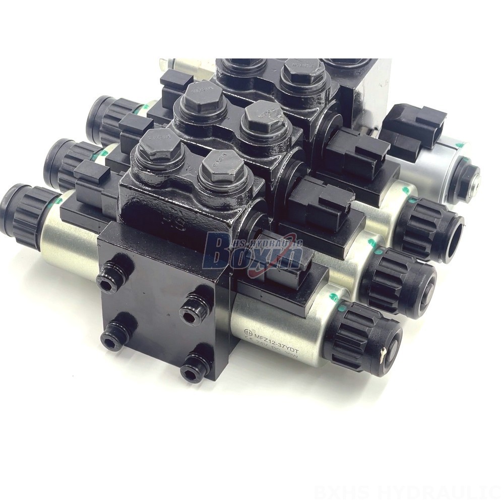 3-Spool Solenoid Valve | HDCF50 Model | Factory Direct & Customizable detail image