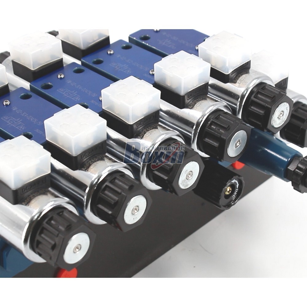 Wholesale HSBS06 6 Spool Solenoid Valve from Hydraulic Factory detail image