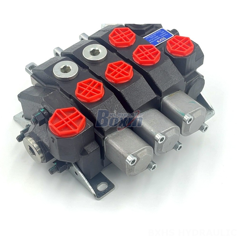 High Quality Manual 3 Spool Monoblock Directional Valve | Factory Direct & OEM detail image