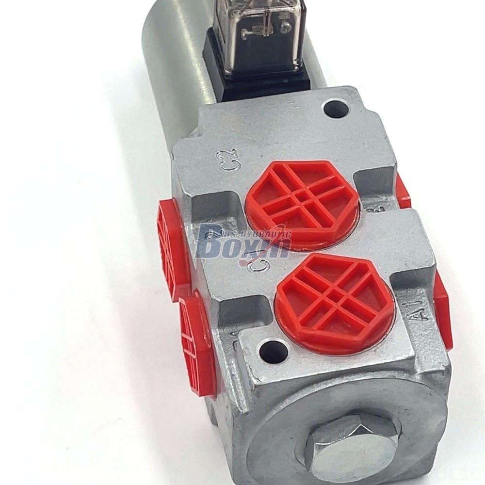 Customized Hydraulic Valves - HSV09-DKL Flow Diverter Valve | Factory Direct detail image