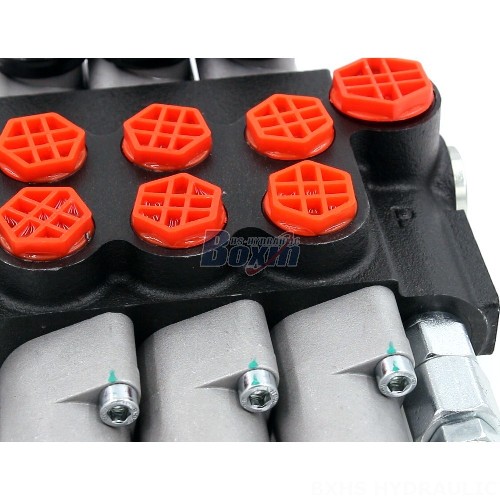 P40-G12-G38-3OT 3-Spool Hydraulic Directional Valve | Factory Direct & Customizable detail image