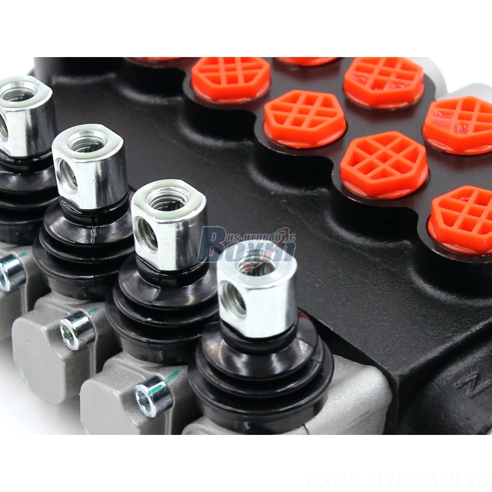 P40-G12-G38 Manual 5 Spool Monoblock Directional Valve | Wholesale & OEM detail image