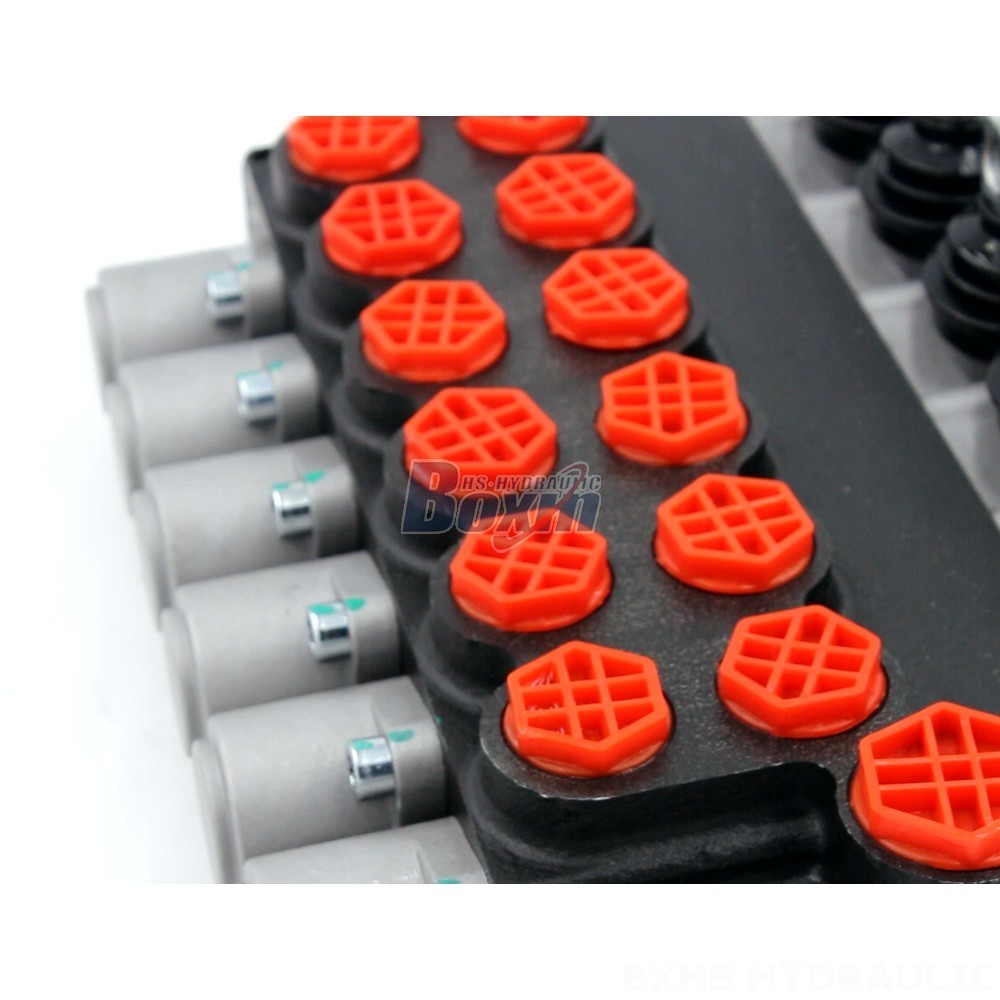 P40-G12-G38 6-Spool Hydraulic Directional Valve | Factory Direct & Customizable detail image