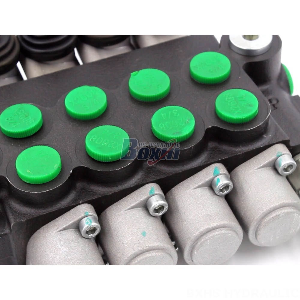 P40-U34 Manual 4 Spool Monoblock Directional Valve | Manufacturer & Global Supplier detail image