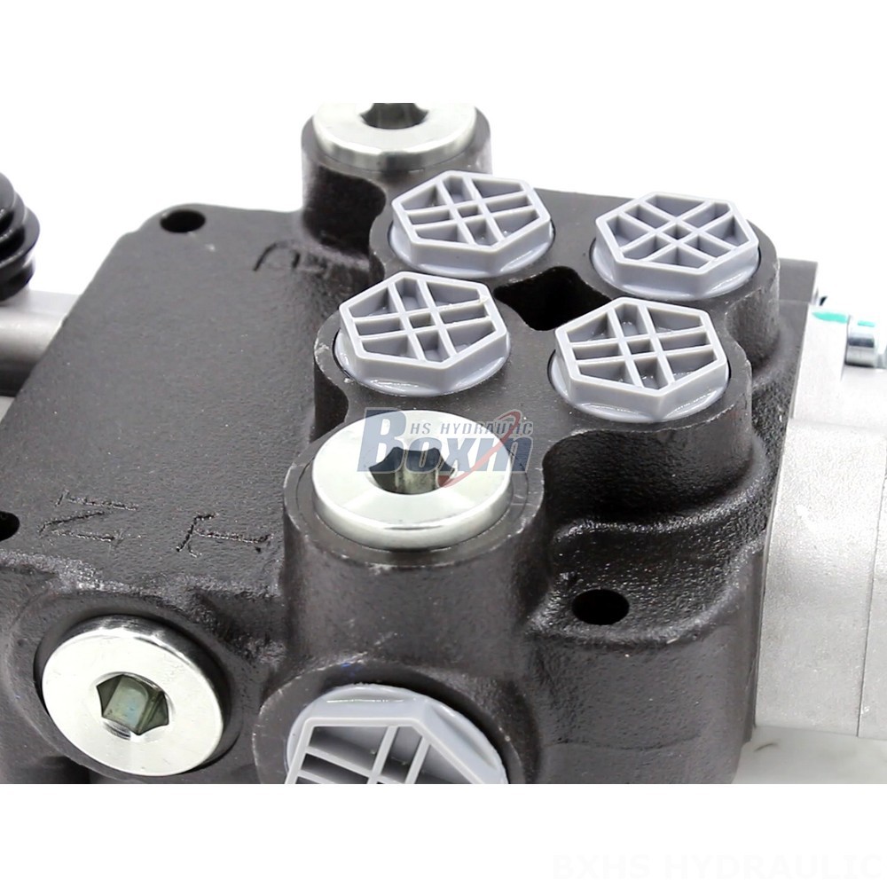 P80-G12-G34 Manual 2 Spool Monoblock Directional Valve | Manufacturer & Global Supplier detail image
