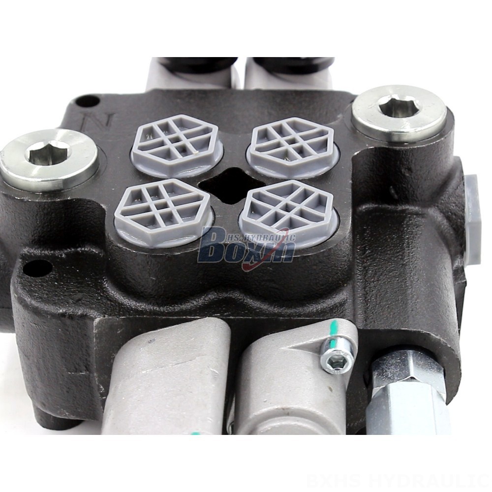 P80-G12-G34 2-Spool Hydraulic Directional Control Valve | Wholesale & OEM detail image
