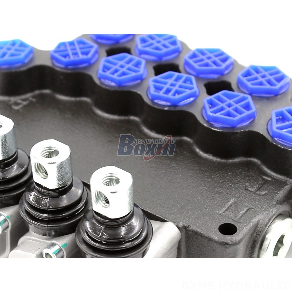 4 Spool Directional Valve Manufacturer | Custom P80-G12-G34 Valves Available detail image