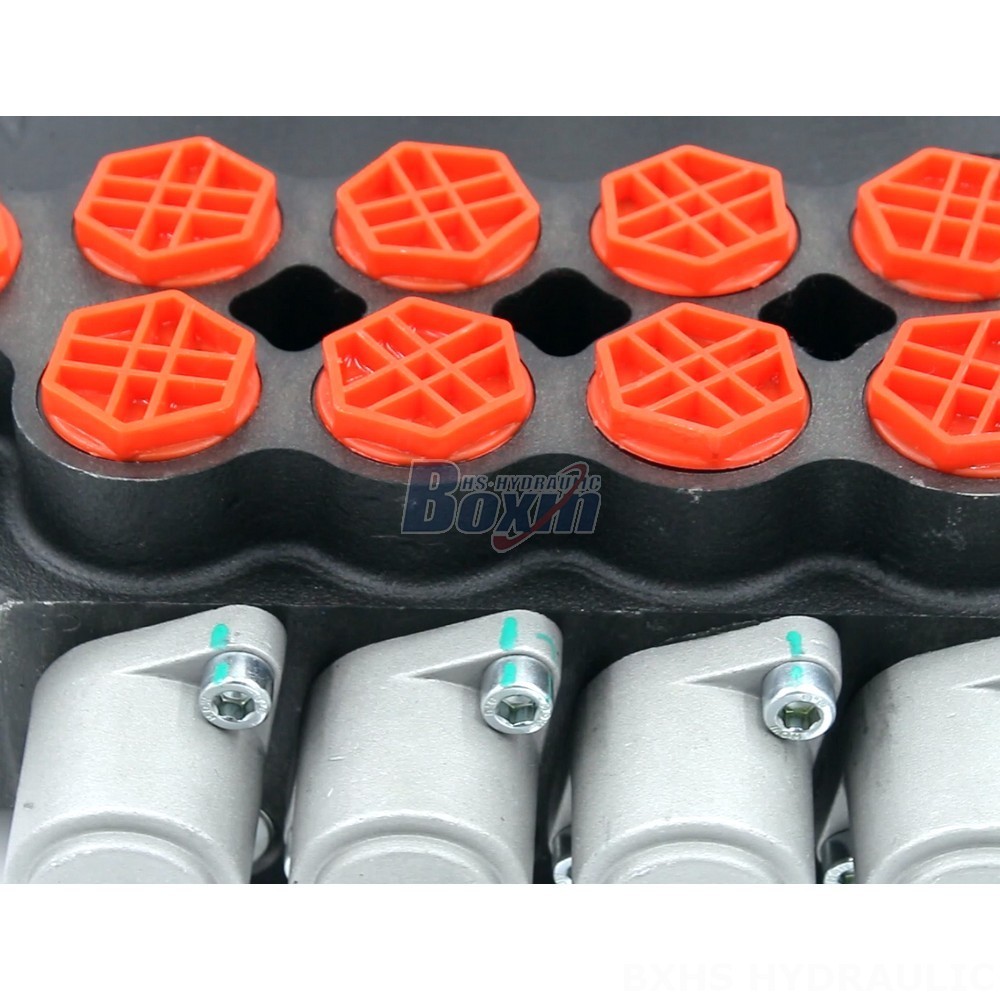 P80-G34-G12-4OT Manual 4 Spool Monoblock Directional Valve detail image