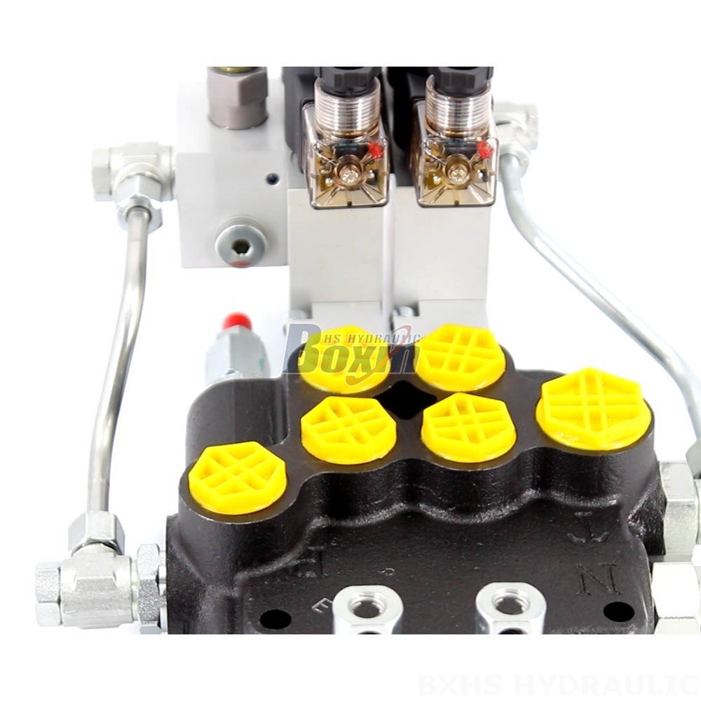 2-Spool Electro-Hydraulic Valve | P80 Model | Factory Direct & Customizable detail image