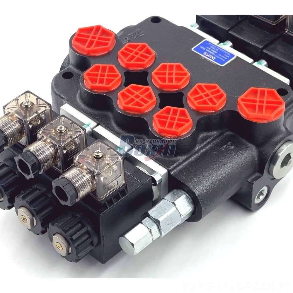 3-Spool Monoblock Valve | P80 Series | Factory Direct detail image