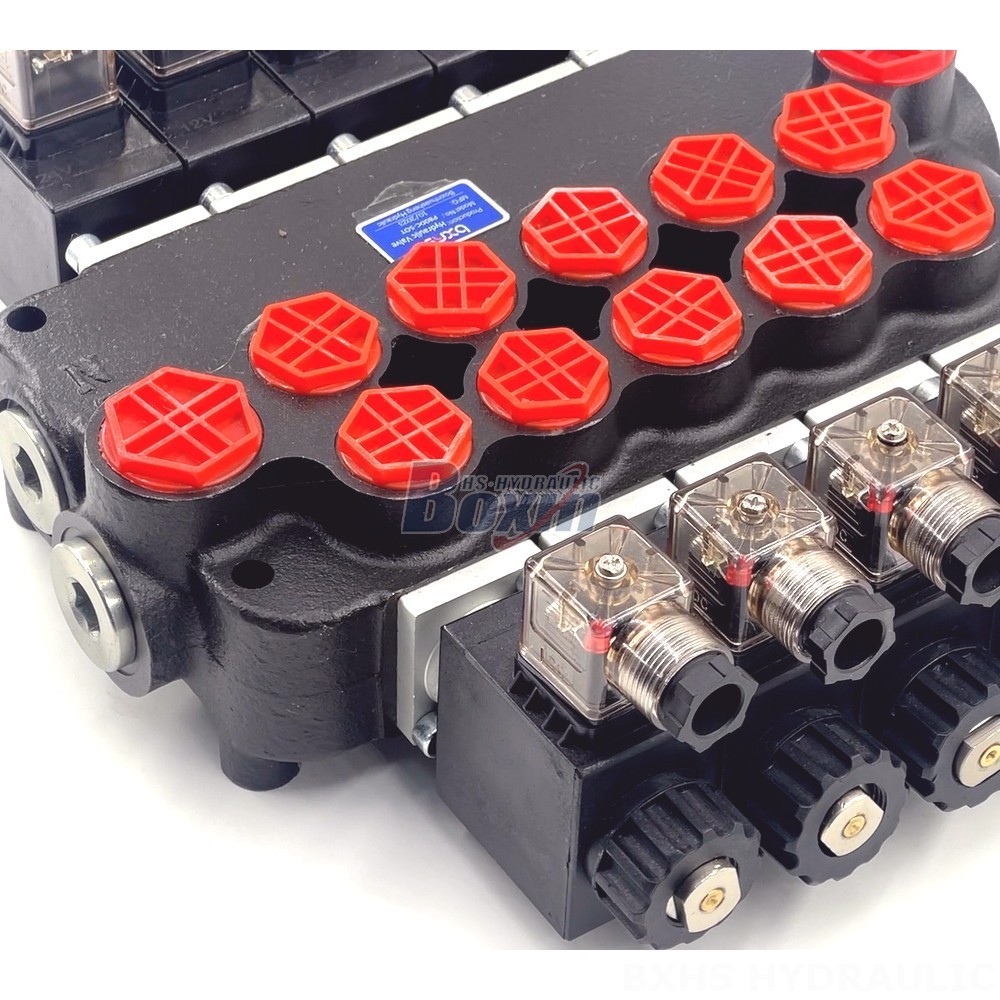 Partner with Us: Distribute the P80 Solenoid 5 Spool Monoblock Directional Valve detail image
