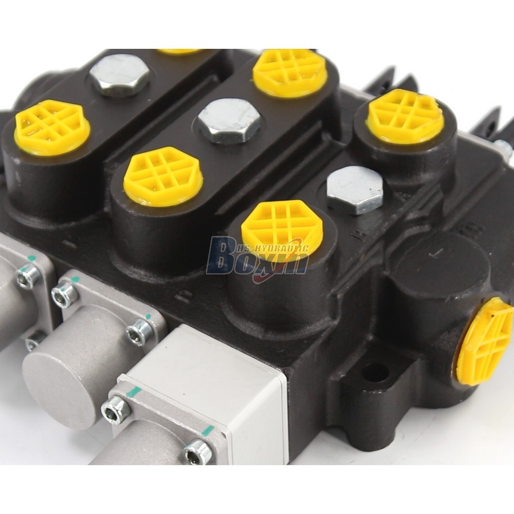 Precision Engineered RD5300NPT-QTW-2OT 3 Spool Hydraulic Control Unit detail image