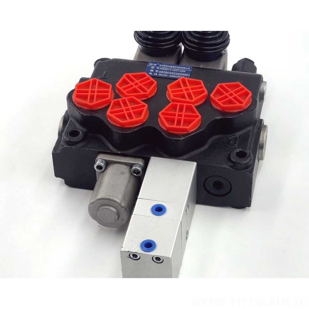 SD11 수동 1 스풀 모노블럭 방향 제어 밸브 detail image