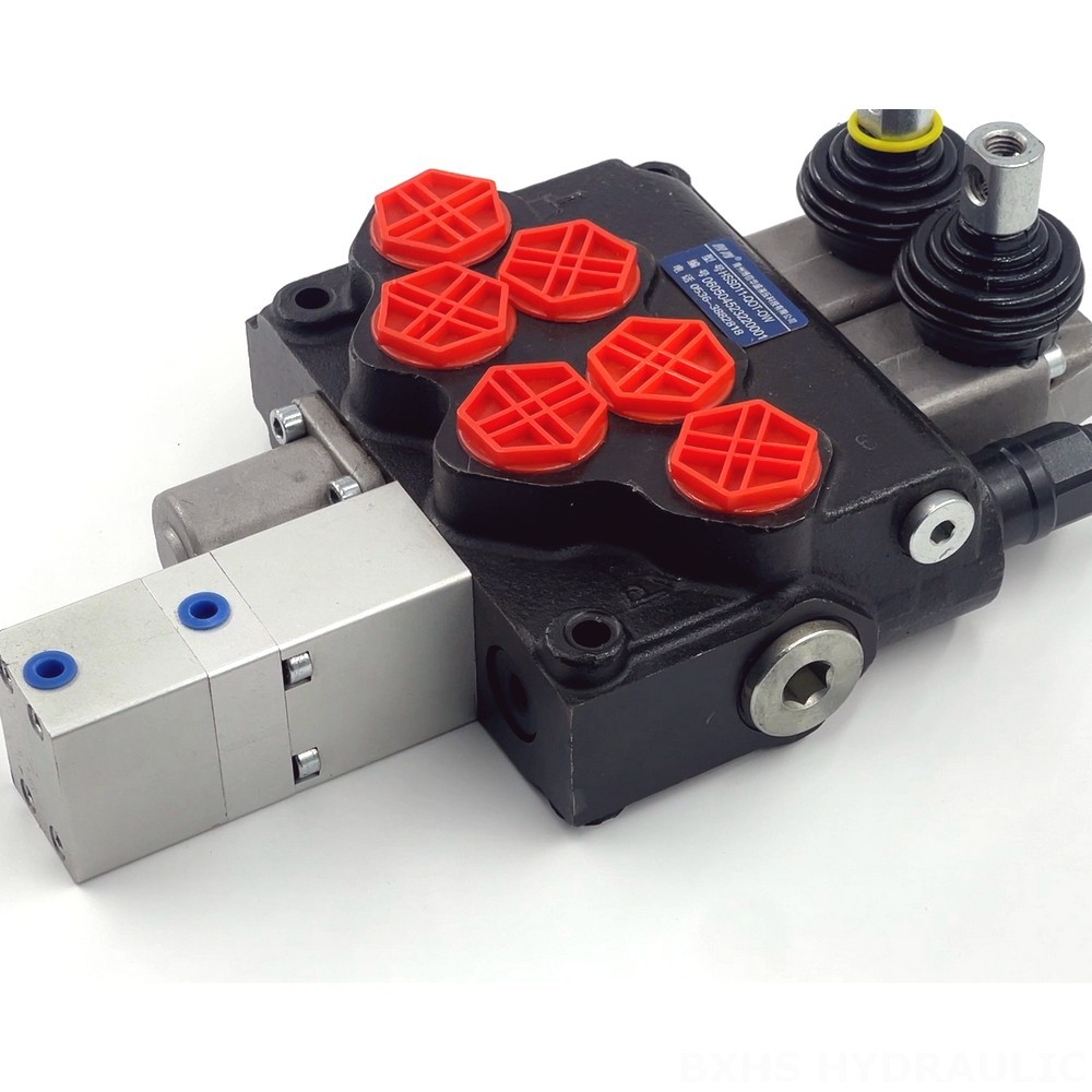SD11 수동 1 스풀 모노블럭 방향 제어 밸브 detail image