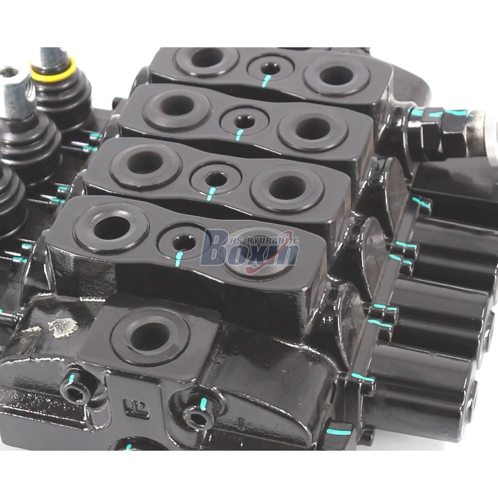 High Performance SD8-OTAMW Manual 4 Spool Sectional Valve detail image