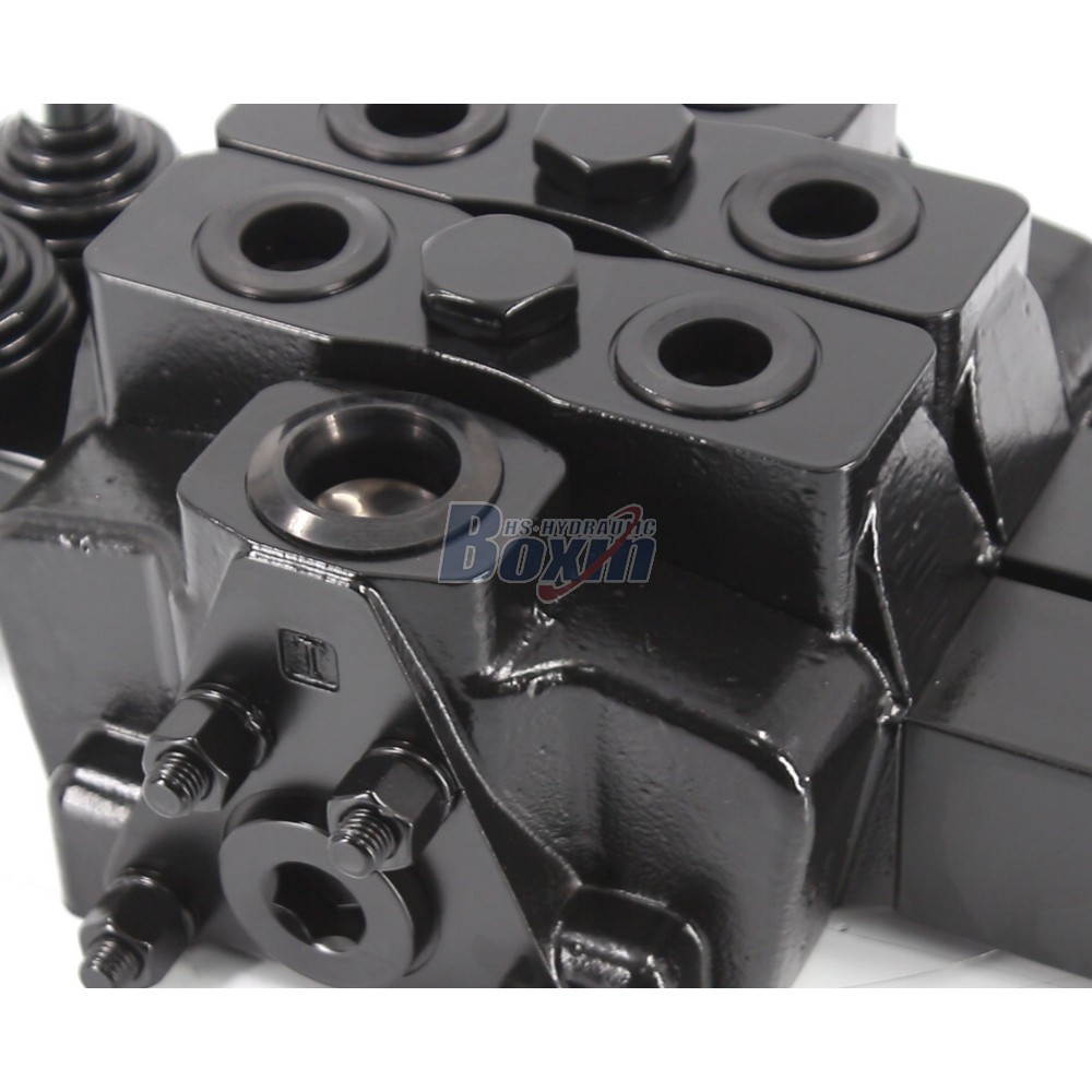 Reliable SDS180Q Pneumatic Manual 2 Spool Valve for Construction Machinery detail image
