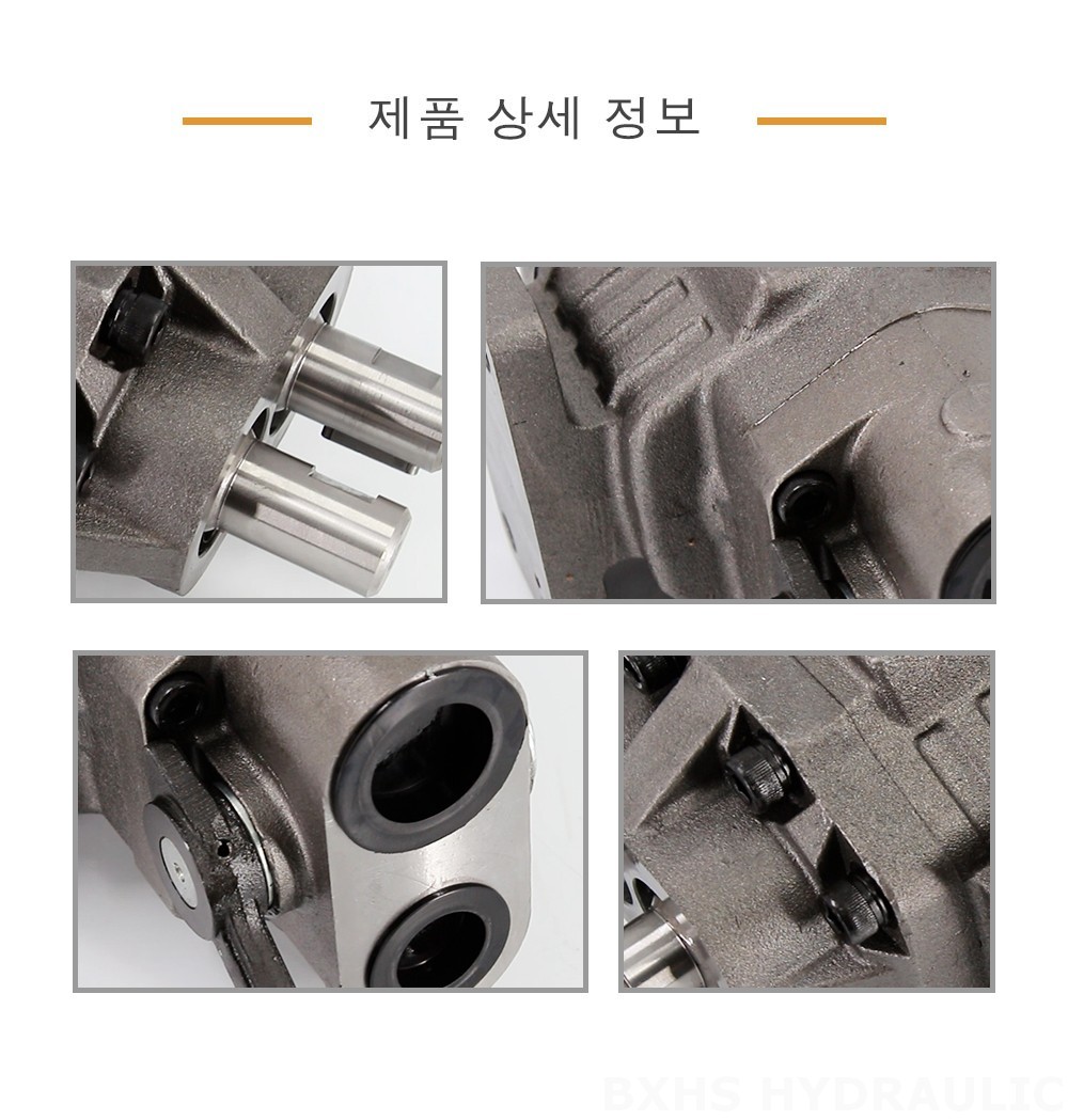 BF110M 지방전 110 cc/오른 20 MPa (2900 psi) 유압 기어 펌프