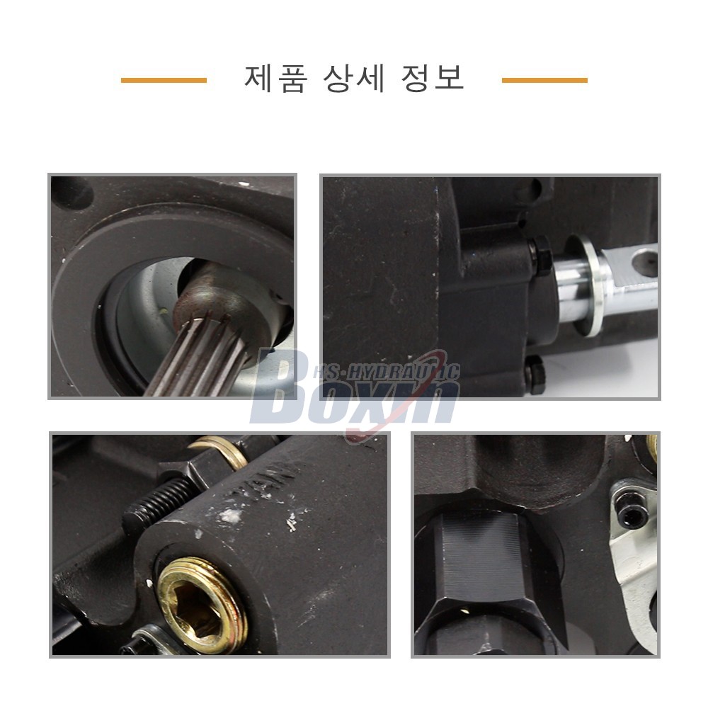 C102-LMS-25 100 cc/회전 20 MPa (2900 psi) 유압 기어 펌프