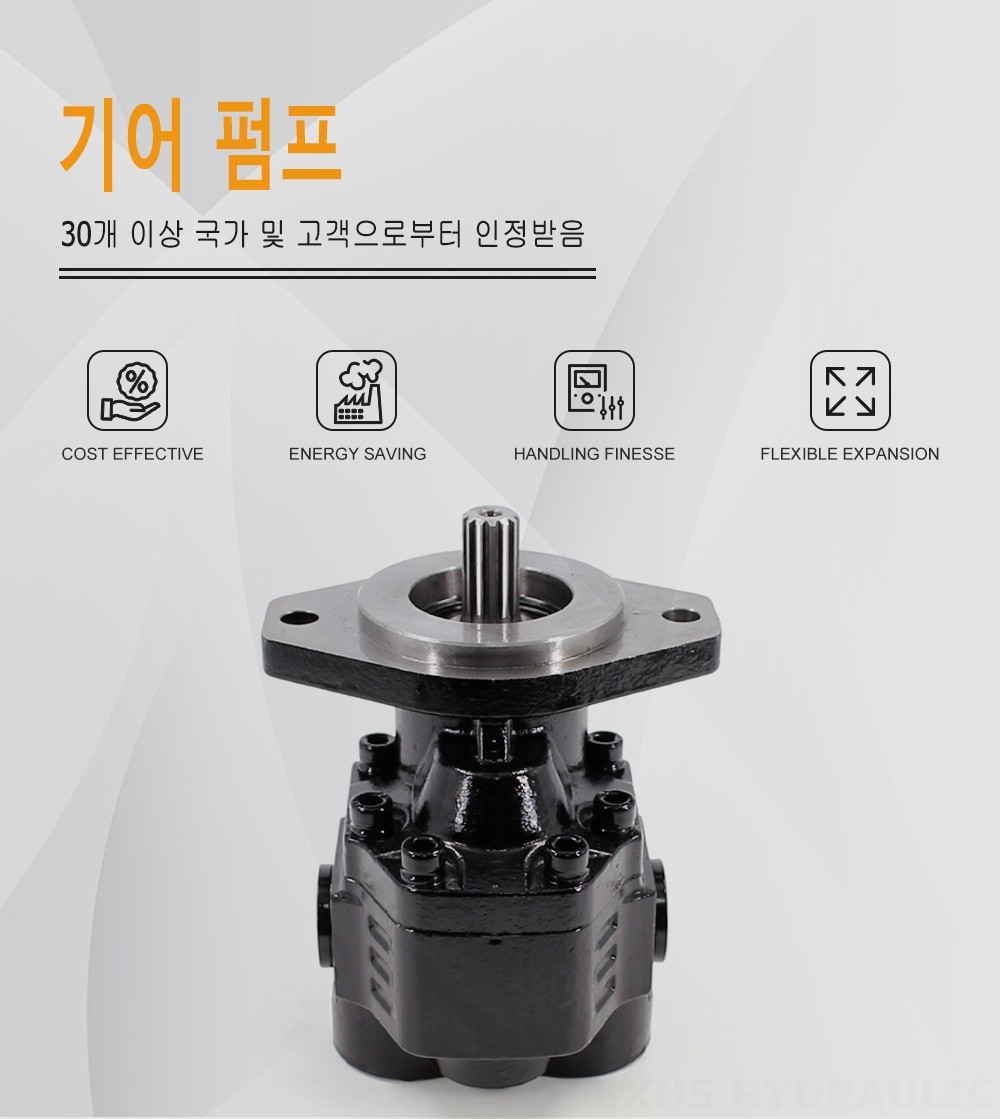 CBHL-2000 50 cc/rev 유압 기어 펌프