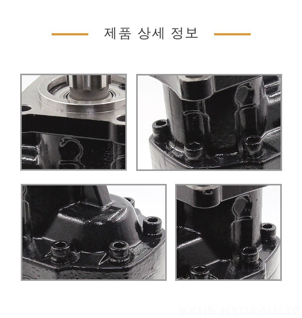 CBHST1-ISO-100 100 cc/rev 유압 기어 펌프