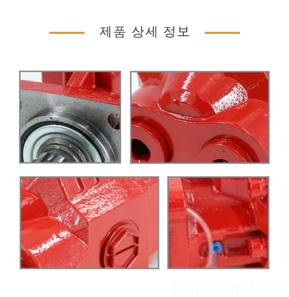 CBHST1-ISO-63-X 63 cc/rev 유압 기어 펌프