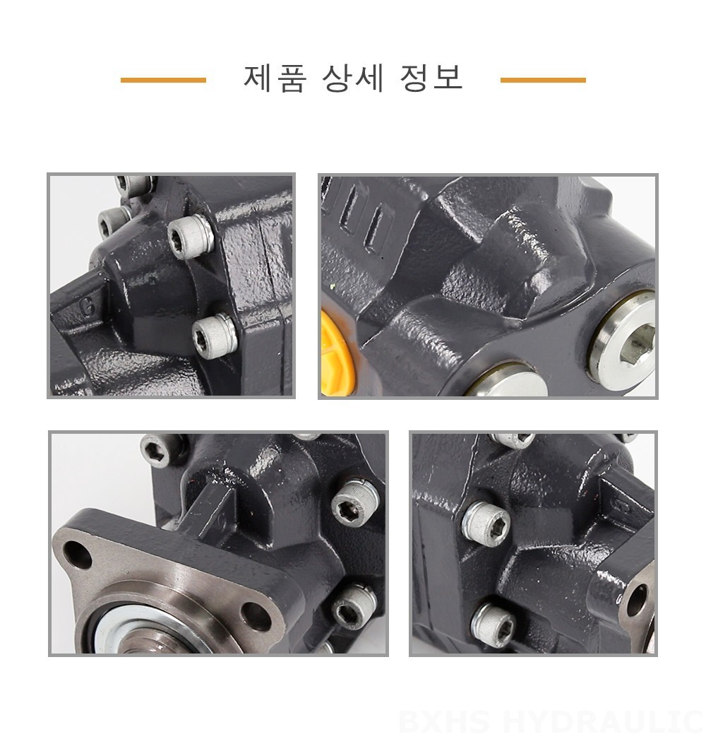 CBHW-ISO-80-H 80 cc/rev 22 MPa (3190 psi) 유압 기어 펌프