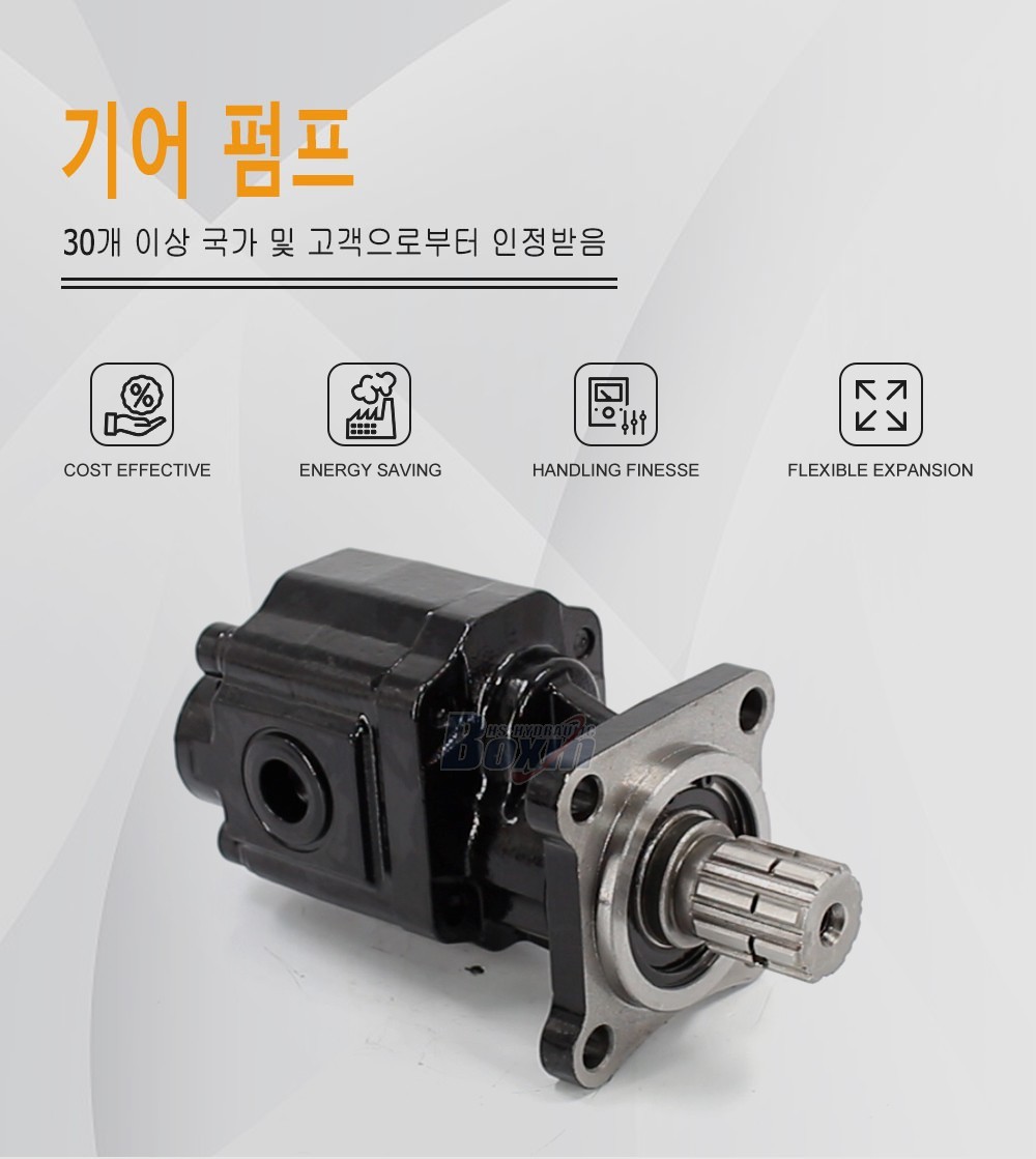 Durable CBHX1032-ISO 32 cc/rev Gear Pump for Hydraulic Systems