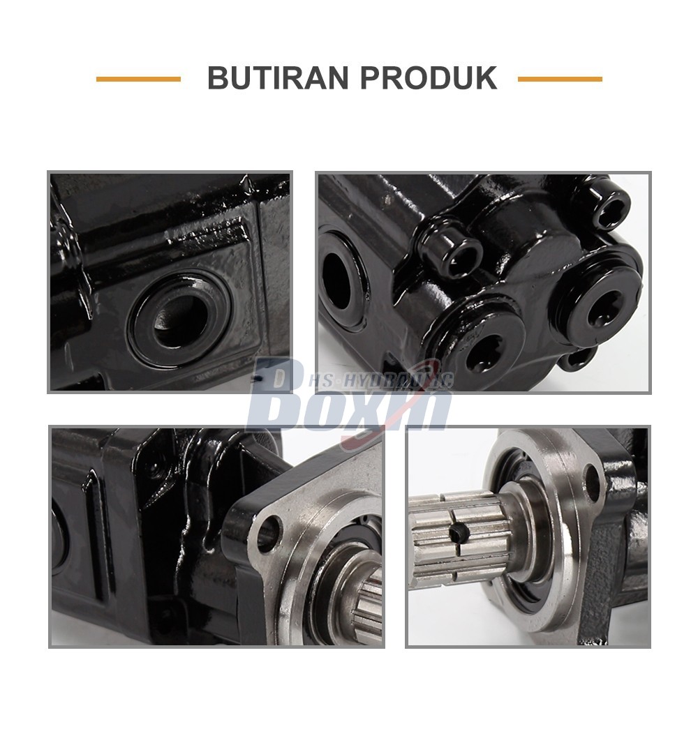 Durable CBHX1032-ISO 32 cc/rev Gear Pump for Hydraulic Systems