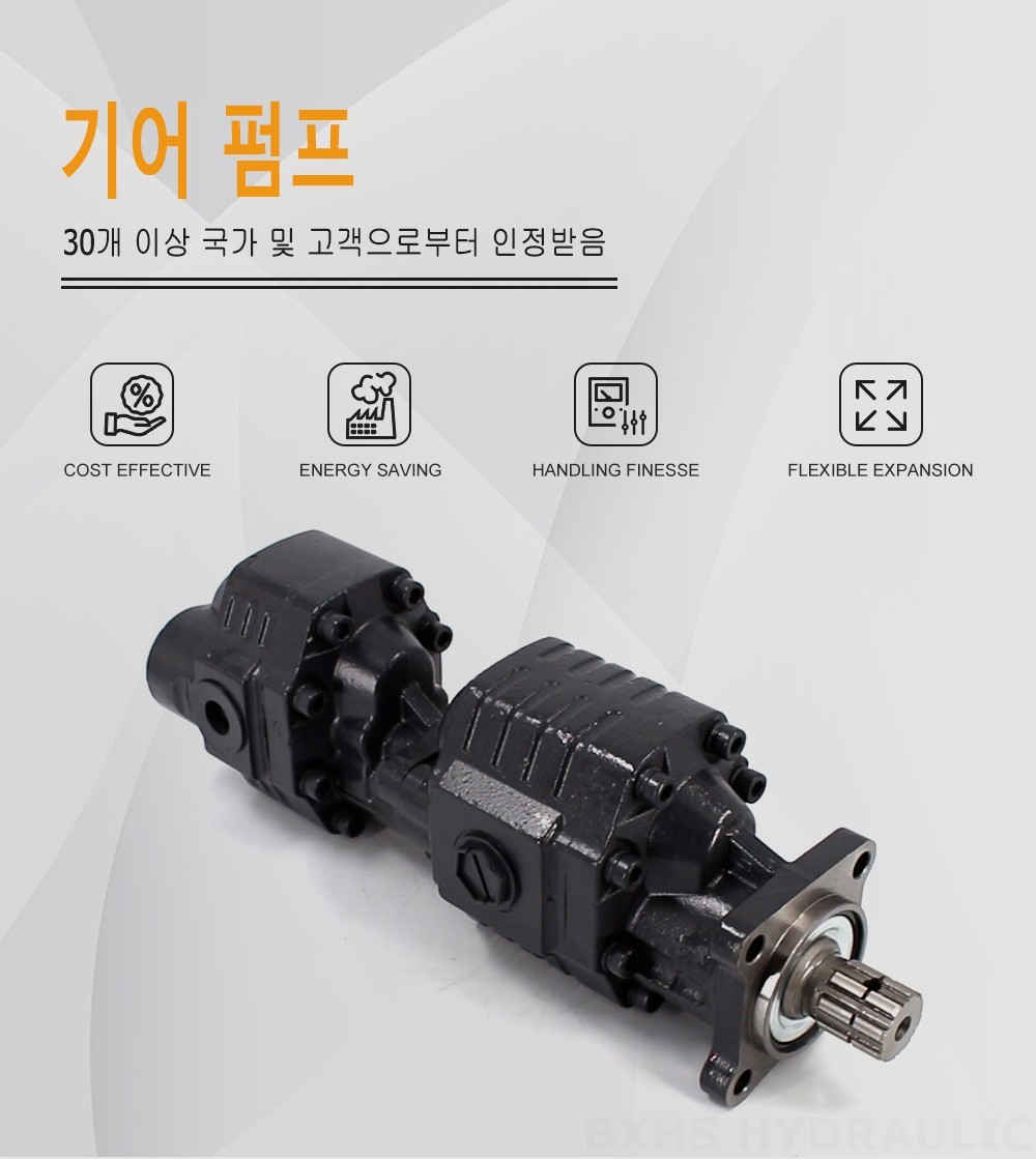 CBSL-2063-2040 63 cc/rev 20 MPa (2900 psi) 유압 기어 펌프