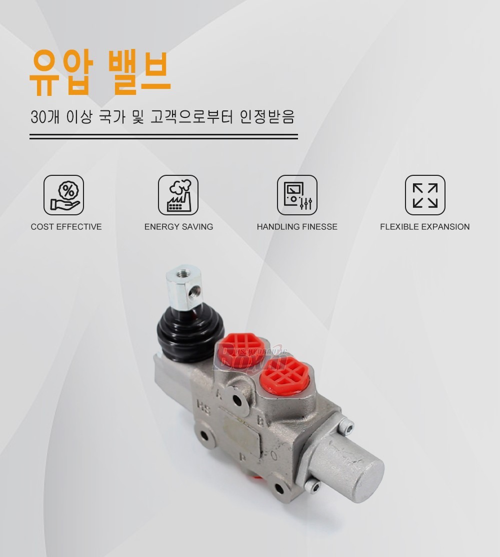 DF5-DKL 수동 1 스풀 유량 전환 밸브 (Flow Diverter Valve)