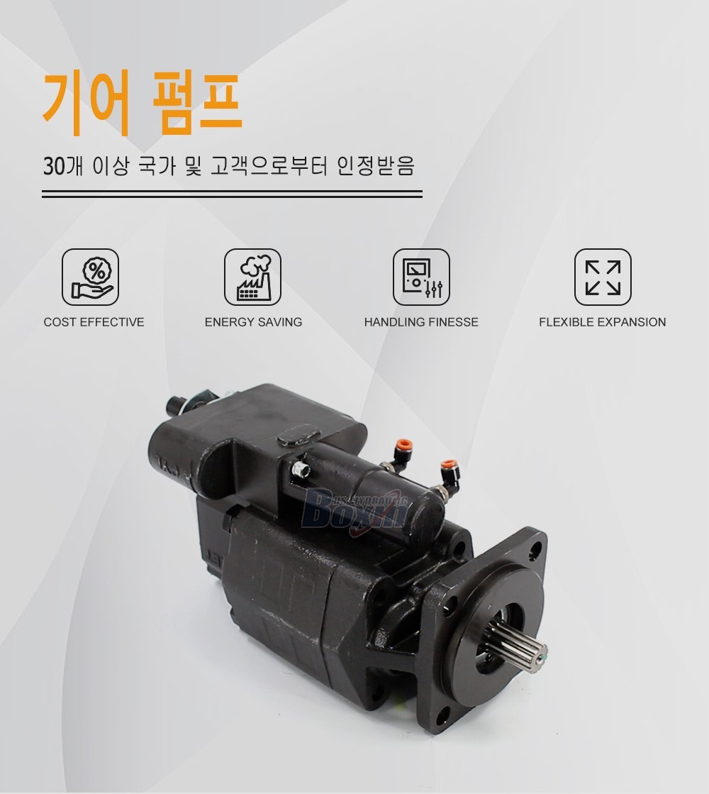 Custom OEM ODM Service for G102-AS 63 cc/rev Hydraulic Gear Pump with Private Labeling