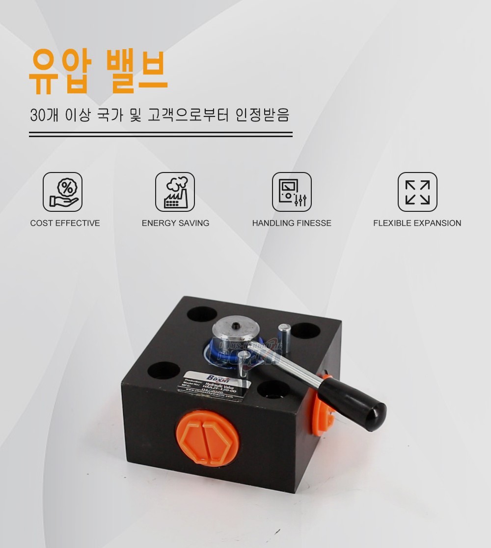 HSJLZF-120 수동 1 스풀 유량 전환 밸브 (Flow Diverter Valve)