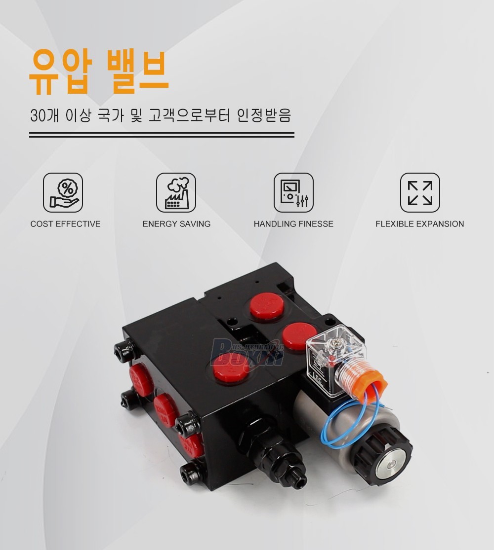 HSV06-AQF-2 솔레노이드 2 스풀 유량 전환 밸브 (Flow Diverter Valve)