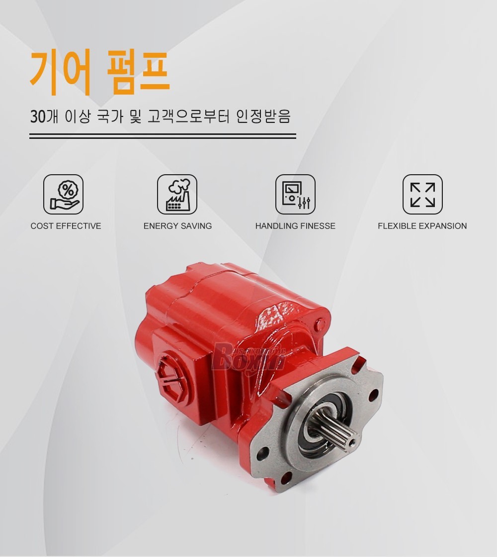 Custom OEM/ODM Service for P51A646TEYR25-25-H 104.5 cc/rev Hydraulic Gear Pump with Private Labeling