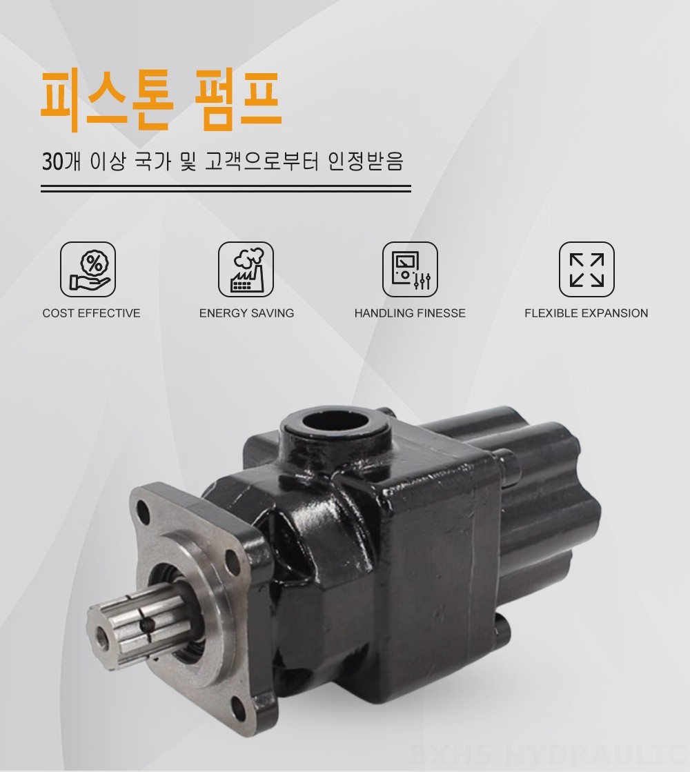 P7-63 63 cc/rev 유압 피스톤 펌프