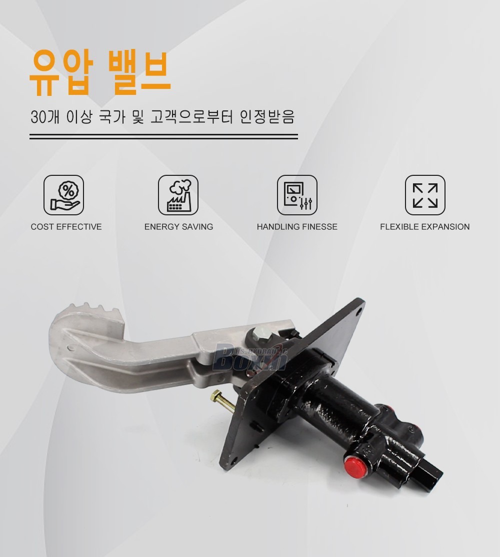 PDF12-00-10 수동 1 스풀 유압 제어 밸브