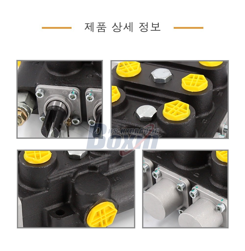 Factory Source RD5300NPT-3OT 3 Spool Manual Hydraulic Valve for Global Market
