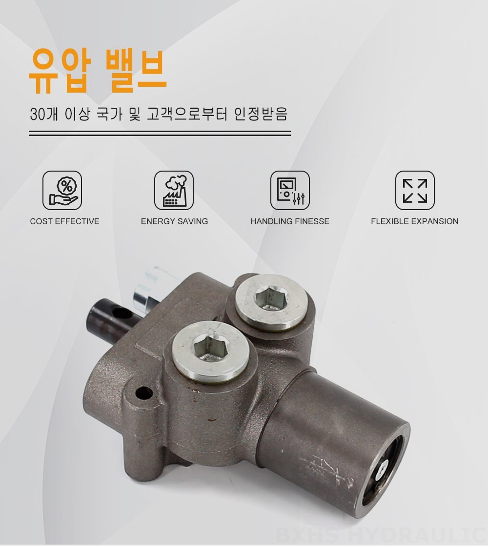VMS140 공압 1 스풀 모노블럭 방향 제어 밸브