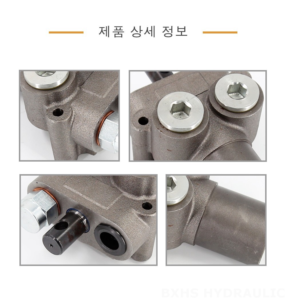 VMS140 공압 1 스풀 모노블럭 방향 제어 밸브