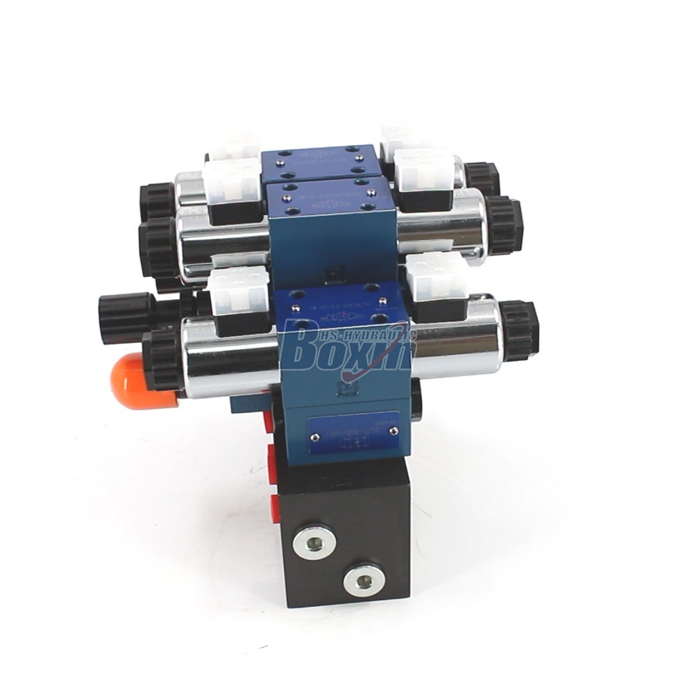 OEM/ODM Solutions for HSBS06 Solenoid 3 Spool Control Valves with Custom Branding main image