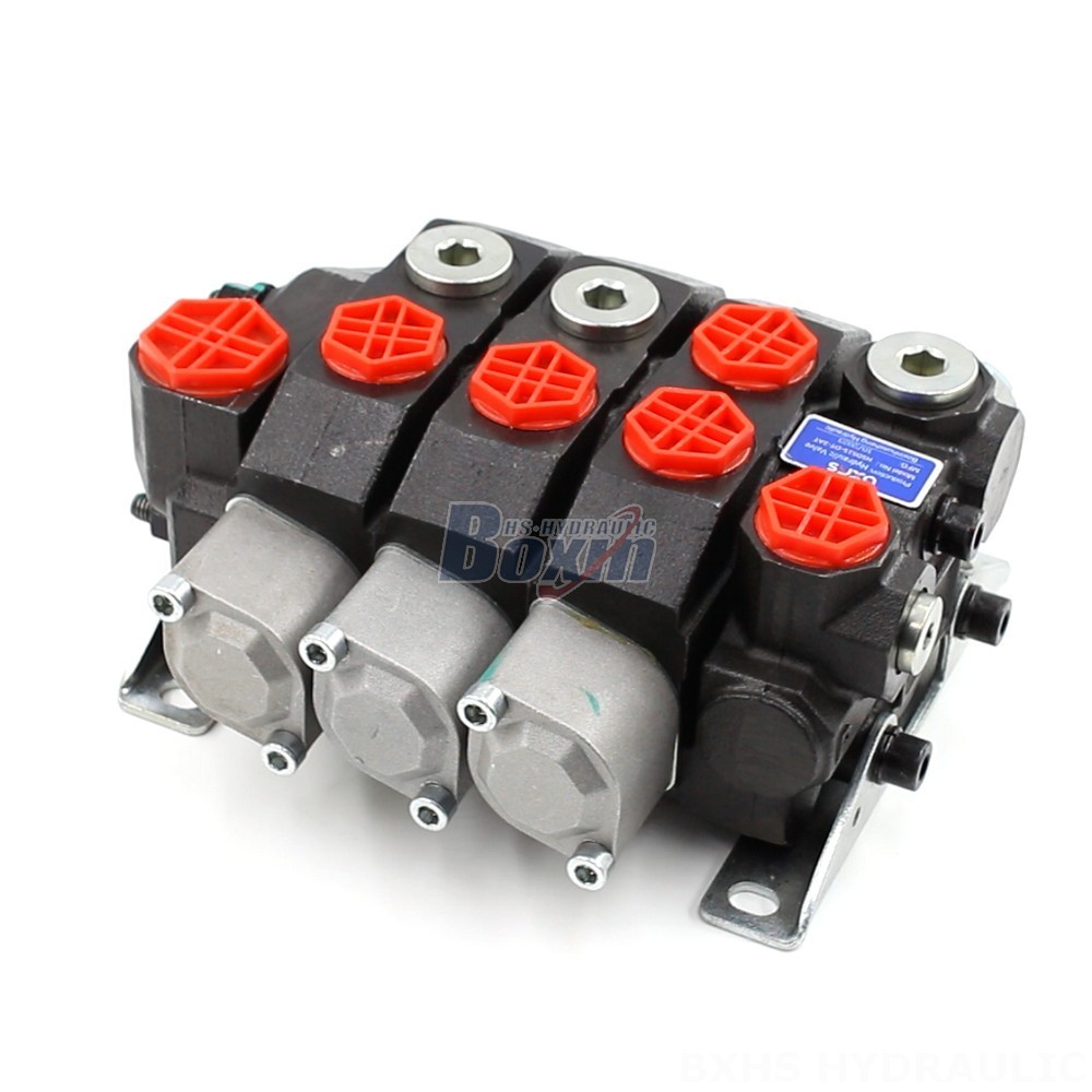 Manual 3 Spool Monoblock Directional Valve: OEM & ODM Services Available main image