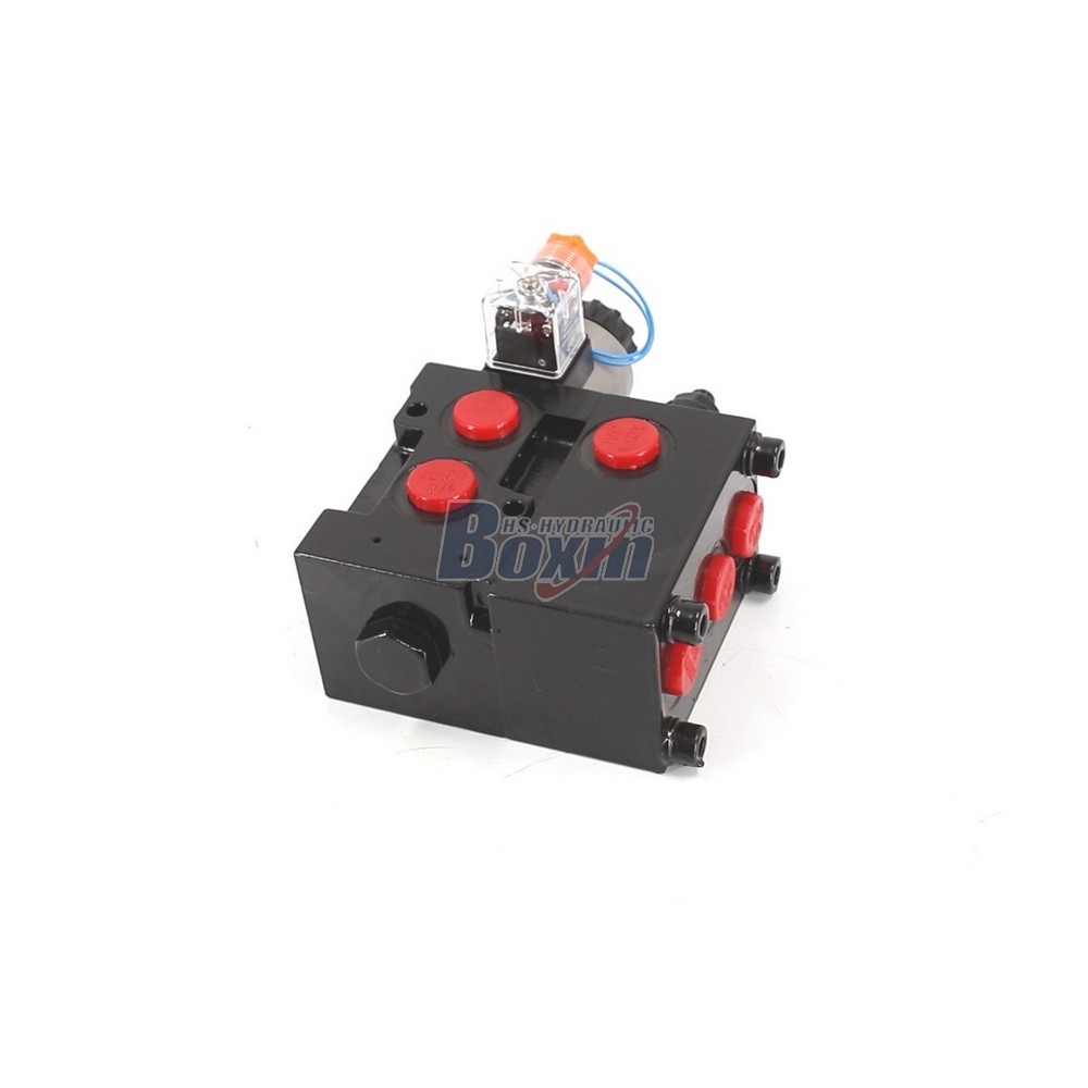 Electric Control HSV06-AQF 2 Spool Solenoid Diverter Valve cover photo