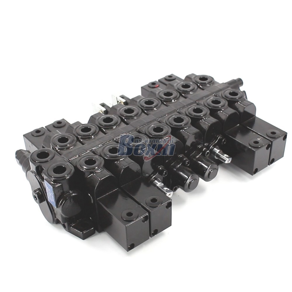 HSW50 Series 8 Spool Monoblock Control Valve for Hydraulic Systems cover photo