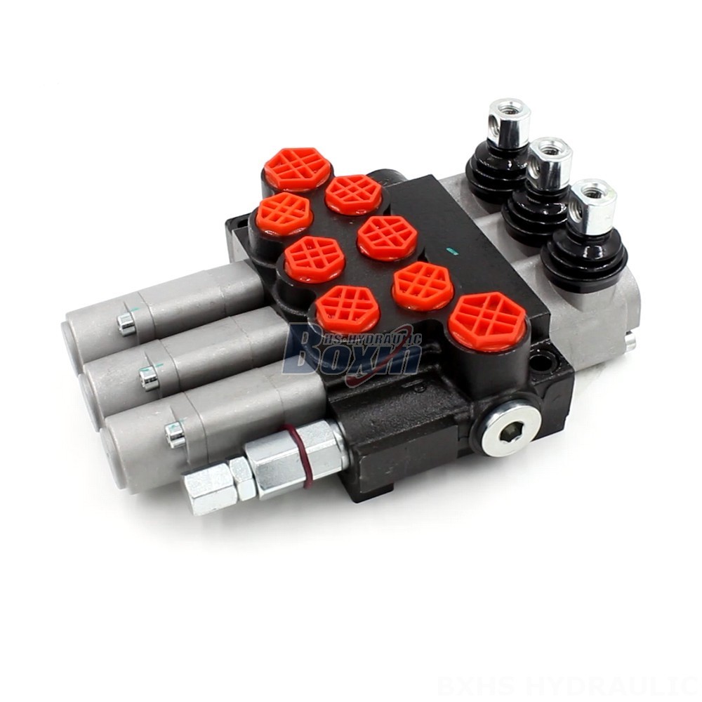 P40-G12-G38-3QTW Manual 3 Spool Monoblock Directional Valve | Manufacturer & Supplier cover photo
