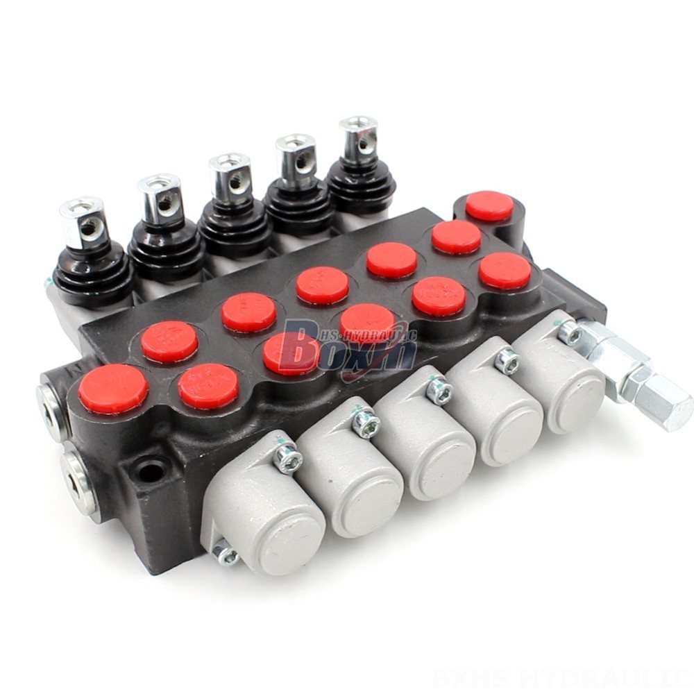 5 Spool Monoblock Valve: Optimized for High-Performance Fluid Control main image