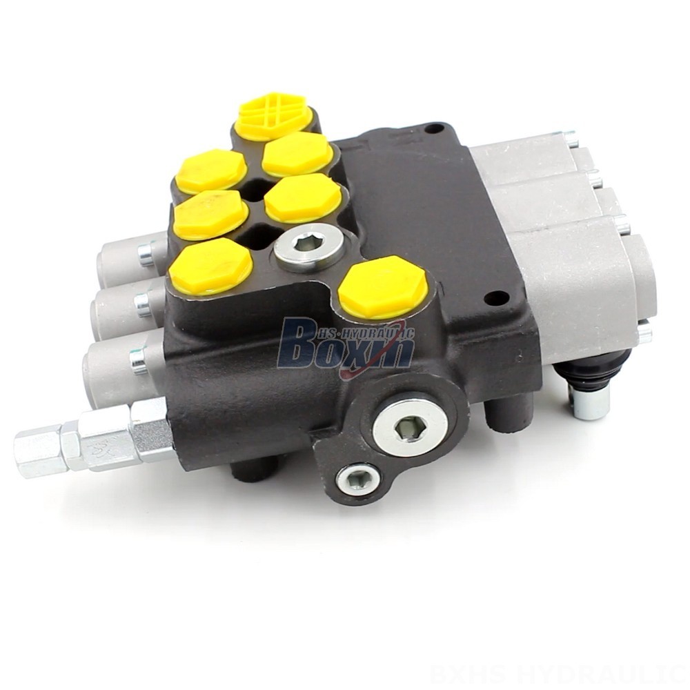 Manual 3 Spool Monoblock Directional Valve | P80-G12-G34-AT-2OT cover photo