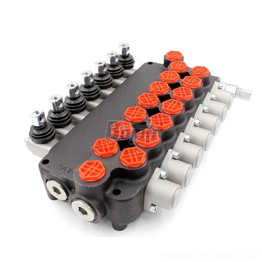 P80-G34-7OT Manual 7 Spool Monoblock Directional Valve | Manufacturer & Supplier main image