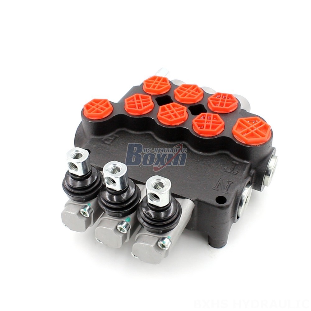 Precision-Engineered P80-G34-G12-OT 3-Spool Valve for Precise Flow Management main image